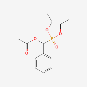 (Diethoxyphosphoryl)(phenyl)methyl acetate - 16153-59-6