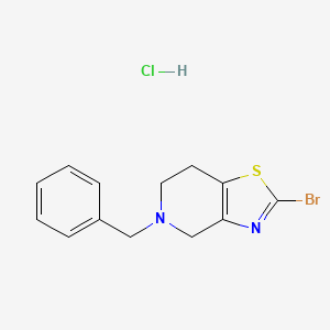 5-Benzyl-2-bromo-4,5,6,7-tetrahydrothiazolo[4,5-c]pyridine hydrochloride - 