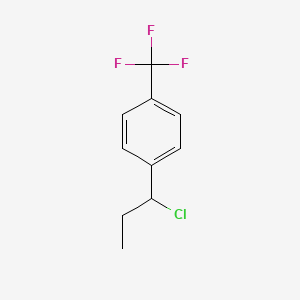 1-(1-Chloropropyl)-4-(trifluoromethyl)benzene - 