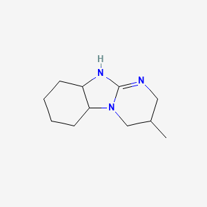 12-Methyl-1,8,10-triazatricyclo[7.4.0.0,2,7]tridec-8-ene - 