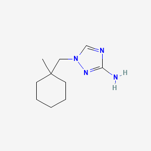 1-[(1-Methylcyclohexyl)methyl]-1H-1,2,4-triazol-3-amine - 