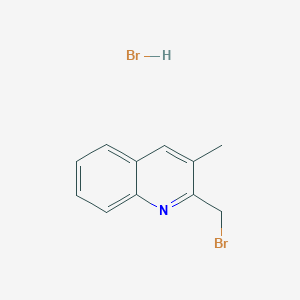 2-(Bromomethyl)-3-methylquinoline hydrobromide - 