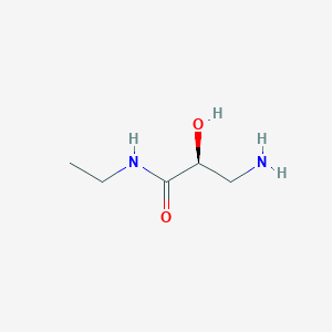 (2S)-3-Amino-N-ethyl-2-hydroxypropanamide - 