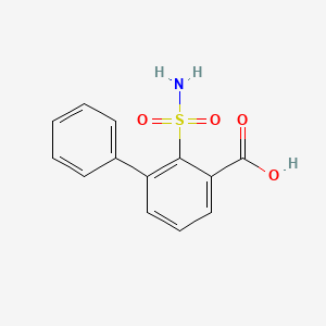 2-Sulfamoyl-[1,1'-biphenyl]-3-carboxylic acid - 
