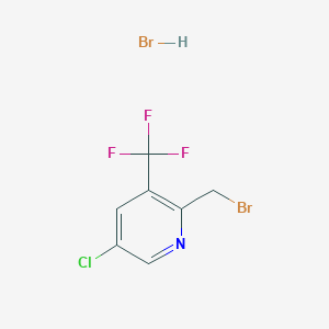 2-(Bromomethyl)-5-chloro-3-(trifluoromethyl)pyridine hydrobromide - 