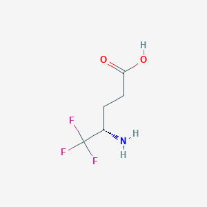 (S)-4-Amino-5,5,5-trifluoropentanoic acid - 1287373-66-3