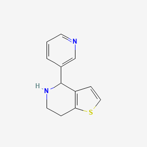 4-(Pyridin-3-YL)-4,5,6,7-tetrahydrothieno[3,2-C]pyridine - 