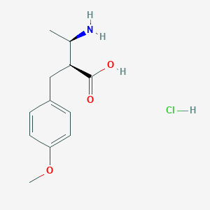 (2S,3R)-3-Amino-2-(4-methoxybenzyl)butyric acid hydrochloride - 