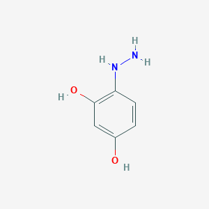 4-Hydrazinylbenzene-1,3-diol - 