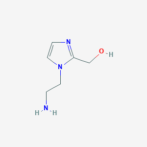 (1-(2-Aminoethyl)-1H-imidazol-2-yl)methanol - 