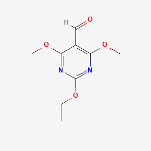2-Ethoxy-4,6-dimethoxypyrimidine-5-carbaldehyde - 