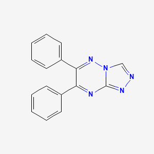 1,2,4-Triazolo(4,3-b)(1,2,4)triazine, 6,7-diphenyl- - 37160-06-8