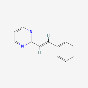 (E)-2-styrylpyrimidine - 