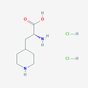 (2R)-2-amino-3-piperidin-4-ylpropanoic acid;dihydrochloride - 