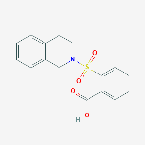2-((3,4-Dihydroisoquinolin-2(1H)-yl)sulfonyl)benzoic acid - 