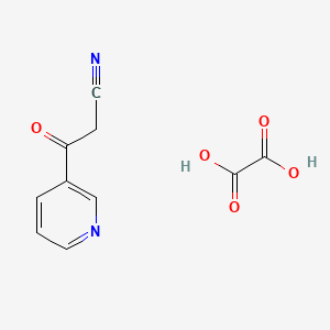 3-Oxo-3-(pyridin-3-yl)propanenitrile oxalate - 