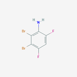 2,3-Dibromo-4,6-difluoroaniline - 