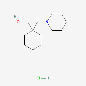 (1-(Piperidin-1-ylmethyl)cyclohexyl)methanol hydrochloride - 