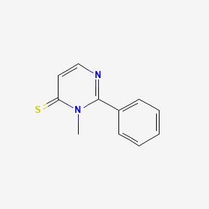 3-Methyl-2-phenylpyrimidine-4(3H)-thione - 