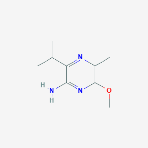 3-Isopropyl-6-methoxy-5-methylpyrazin-2-amine - 93034-75-4