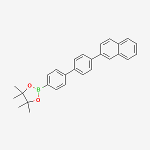 4,4,5,5-Tetramethyl-2-(4'-(naphthalen-2-yl)-[1,1'-biphenyl]-4-yl)-1,3,2-dioxaborolane - 