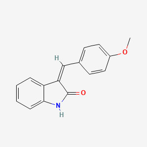 (3Z)-3-[(4-methoxyphenyl)methylidene]-1H-indol-2-one - 