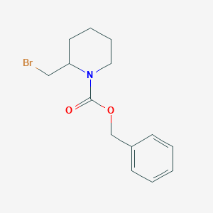 Benzyl 2-(bromomethyl)piperidine-1-carboxylate - 