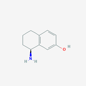 (S)-8-amino-5,6,7,8-tetrahydronaphthalen-2-ol hydrochloride - 