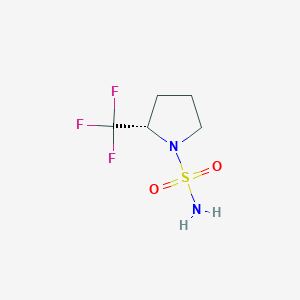 (S)-2-Trifluoromethylpyrrolidine-1-sulfonamide - 1389310-23-9