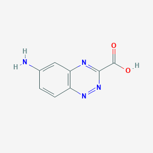 6-Aminobenzo[e][1,2,4]triazine-3-carboxylic acid - 