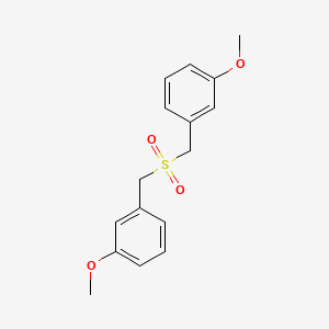 1-Methoxy-3-[(3-methoxyphenyl)methylsulfonylmethyl]benzene - 