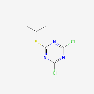 2,4-Dichloro-6-propan-2-ylsulfanyl-1,3,5-triazine - 30894-60-1
