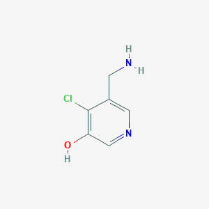 5-(Aminomethyl)-4-chloropyridin-3-OL - 