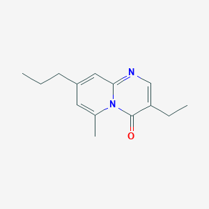 3-Ethyl-6-methyl-8-propyl-4H-pyrido[1,2-a]pyrimidin-4-one - 