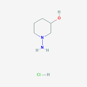 1-Aminopiperidin-3-ol hydrochloride - 