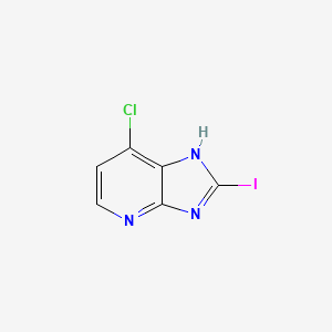 7-chloro-2-iodo-3H-imidazo[4,5-b]pyridine - 