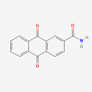 9,10-Dioxo-9,10-dihydroanthracene-2-carboxamide - 7223-72-5