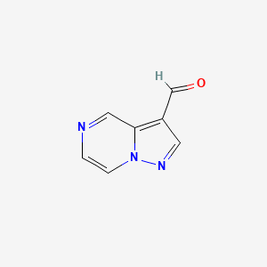 Pyrazolo[1,5-a]pyrazine-3-carbaldehyde - 