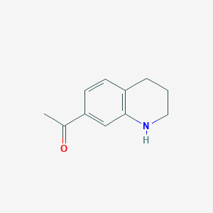 1-(1,2,3,4-Tetrahydroquinolin-7-yl)ethanone - 