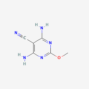 4,6-Diamino-2-methoxypyrimidine-5-carbonitrile - 