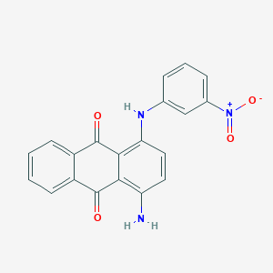 1-Amino-4-(3-nitroanilino)anthracene-9,10-dione - 88653-16-1