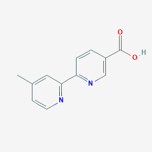 4'-Methyl[2,2'-bipyridine]-5-carboxylic acid - 643727-35-9