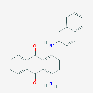 1-Amino-4-[(naphthalen-2-yl)amino]anthracene-9,10-dione - 88653-22-9
