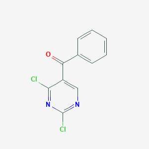 (2,4-Dichloropyrimidin-5-yl)(phenyl)methanone - 