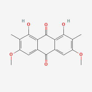 1,8-Dihydroxy-3,6-dimethoxy-2,7-dimethylanthracene-9,10-dione - 502497-28-1