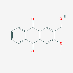 2-(Hydroxymethyl)-3-methoxyanthracene-9,10-dione - 537712-33-7