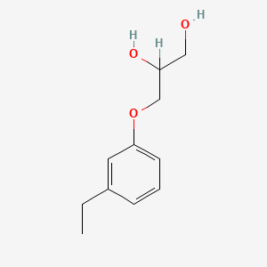 3-(3-Ethylphenoxy)propane-1,2-diol - 64049-52-1