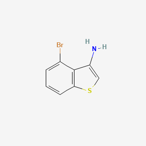 4-Bromobenzo[b]thiophen-3-amine - 