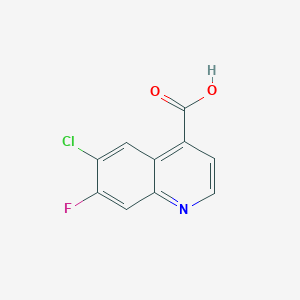 6-Chloro-7-fluoroquinoline-4-carboxylic acid - 