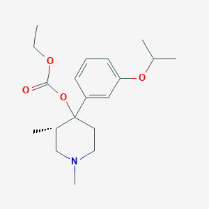 Ethyl ((3S)-4-(3-isopropoxyphenyl)-1,3-dimethylpiperidin-4-YL) carbonate - 1527477-11-7